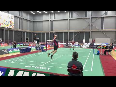 2022 YONEX Canadian International Challenge | Brian Yang (CAN) vs. Christo Popov (FRA) | SF | Game 2