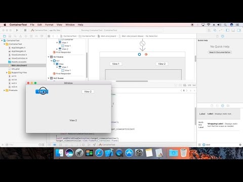 macOS ContainerView (Objective C)