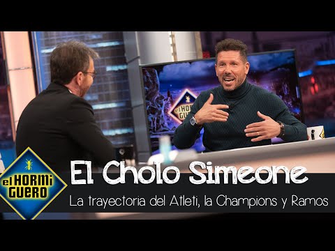 'El Cholo' Simeone analiza la trayectoria del Atleti, la Champions y Sergio Ramos - El Hormiguero