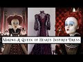 Creating a Dress inspired by Alice In Wonderland Queen of Hearts #shorts
