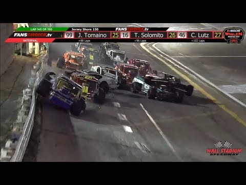 NASCAR Whelen Modified Tour 2019. Wall Stadium Speedway. Full Race