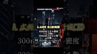 ちなみに深圳㎢　14.8  上海 11.4㎢#地理系 #地理系を救おう あ#地理系みんなで団結しよう