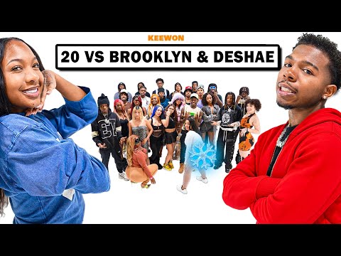 20 PEOPLE VS 2 INFLUENCERS: DESHAE FROST & BROOKLYN FROST