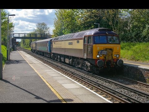 57312 57305 Eastleigh To Willesden & 37402 Kensinton Olympia Tour 28 4 2015
