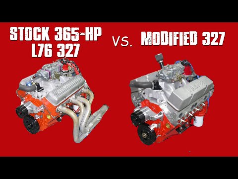 L76-LEGENDARY 365-HP 327 SBC UPGRADES- ADD 100 HP!!