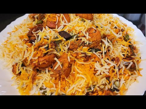 BBQ chicken biryani recipe | barbeque chicken tikka recipe | simple tasty biryani