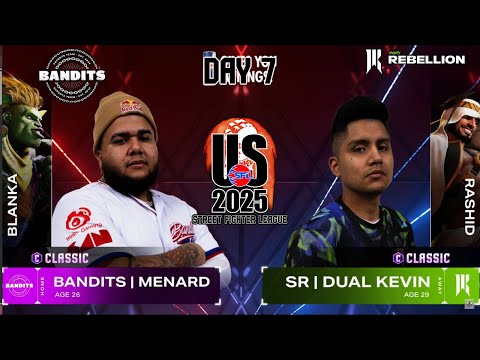 🔥 MENARD (Blanka) vs DUAL KEVIN (Rashid) — Street Fighter League US 2025