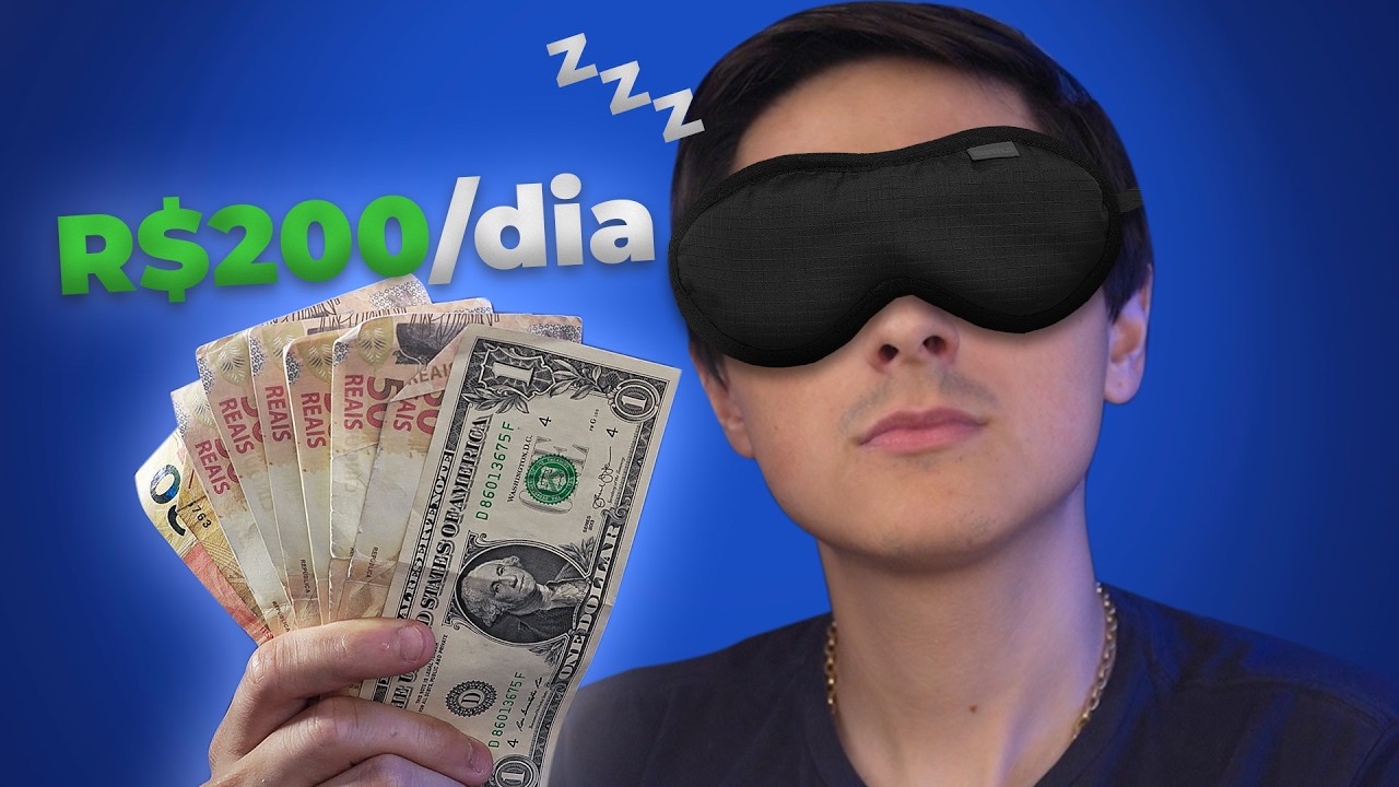 O Jeito Mais Preguiçoso Para Ganhar Dinheiro Na Internet! (+R$200 por dia!)