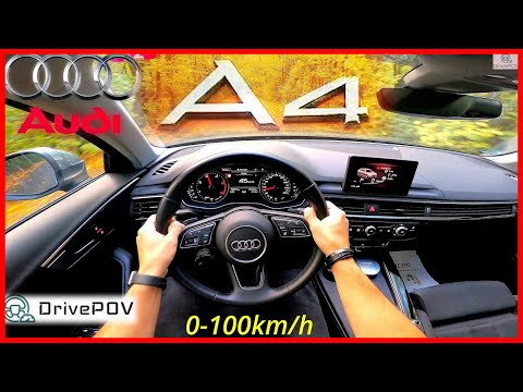 Audi A4 Avant B9 2.0 TDI 2018 | 150HP-320NM | POV TEST DRIVE, ACCELERATION, CITY, REVIEW | #DrivePOV