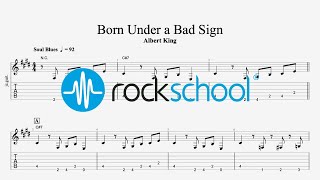 Born Under a Bad Sign - Albert King Rockschool 2024 Electric Guitar Grade 1