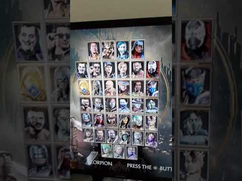 Mortal Kombat 11 Ultimate unlocking all characters.