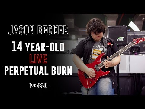 14 YEAR-OLD LUÍS KALIL PLAYING PERPETUAL BURN (JASON BECKER) LIVE | Expomusic 2014