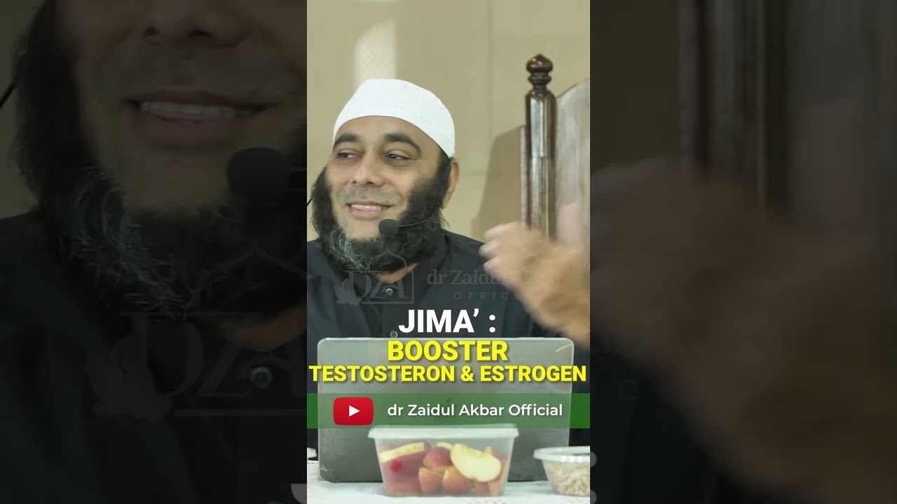 BOOSTER TESTOSTERON & ESTROGEN - dr. Zaidul Akbar Official