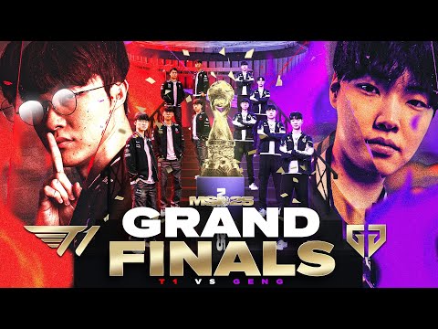MSI 2025 GRAND FINALS - T1 VS GENG