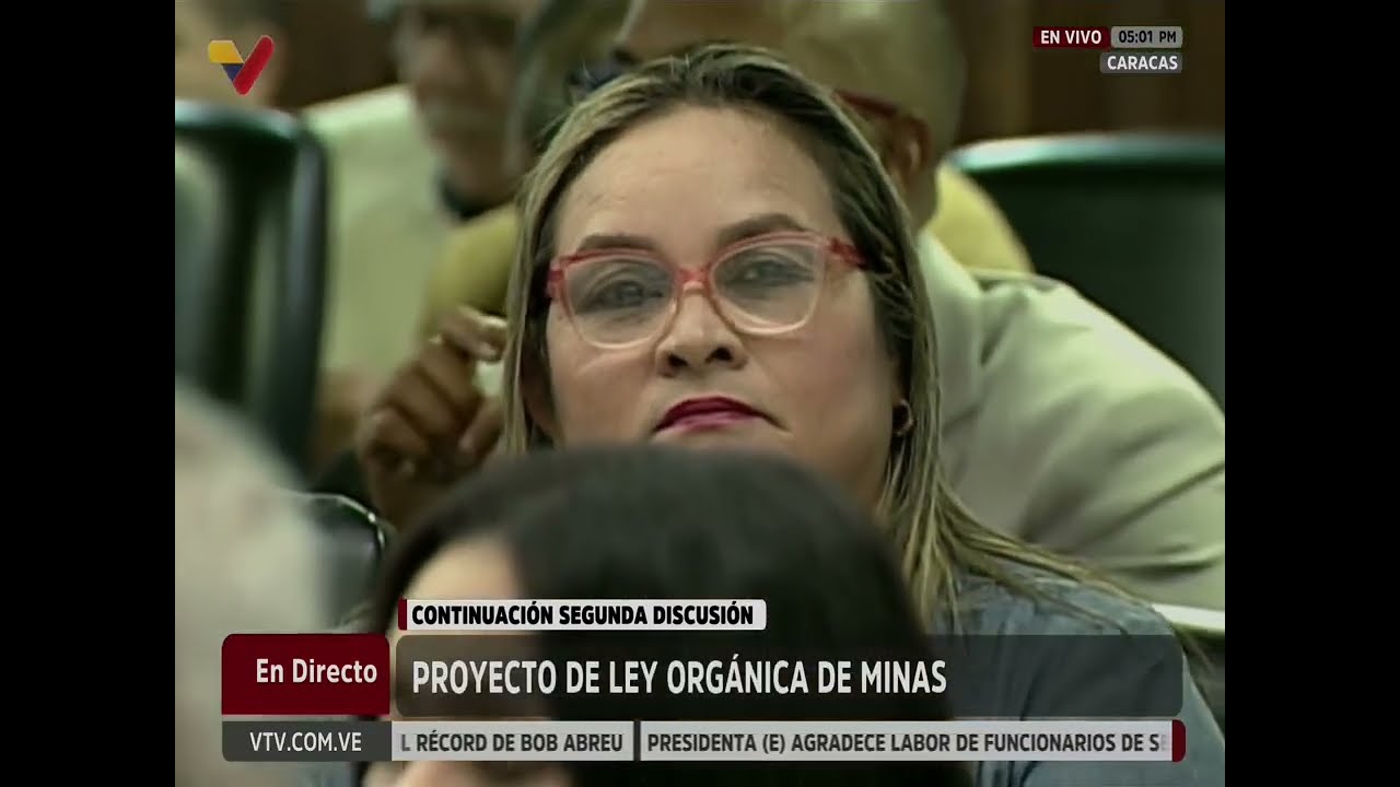 Asamblea Nacional continúa 2da discusión de la Ley Orgánica de Minas, 7 de abril de 2026