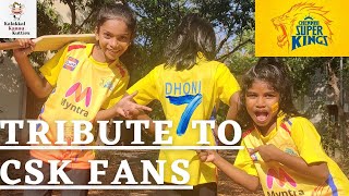Download lagu Tribute To Chennai Super Kings fans🥳 | CSK Anthem | Whistle Podu | Yellove | Dhoni | IPL2021 mp3