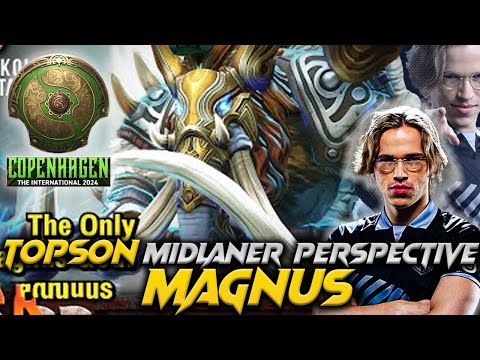 How to Play Topson Magnus The Midlane - Dota 2 Pro Gameplay & Learn 7.37C #topson #magnus