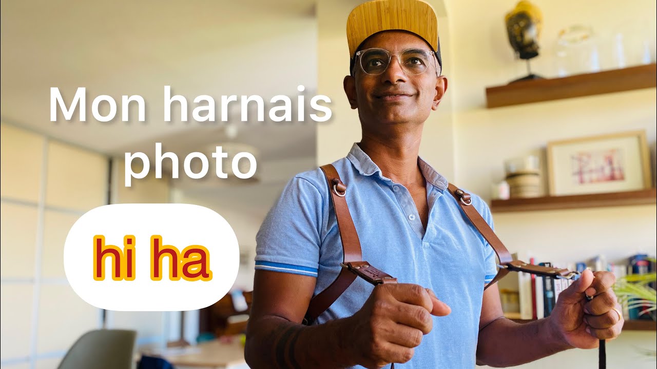 Mon harnais photo pour les mariages.