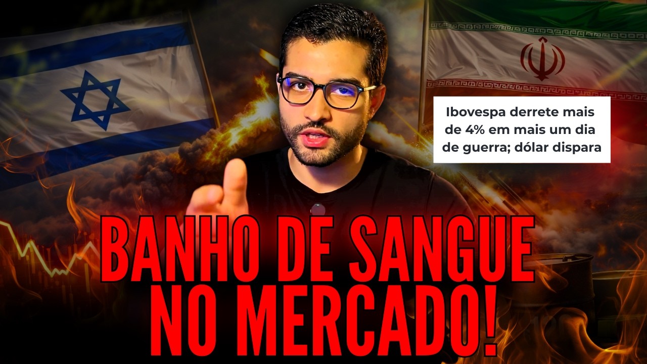 FIZ UM APORTE RELÂMPAGO COM ESSA QUEDA ABSURDA DO MERCADO