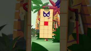 NÚMEROS QUADRADOS - Parte 1 | O castelo dos Padrões | Numberblocks em Português Brasil #shorts