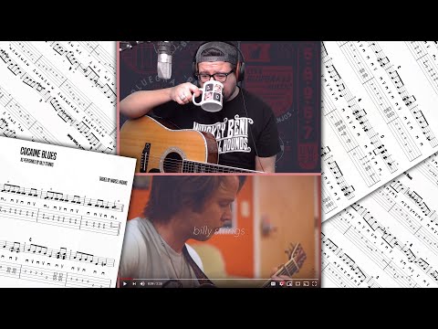 Billy Strings' Cocaine Blues Breaks Transcribed - Bluegrass Guitar