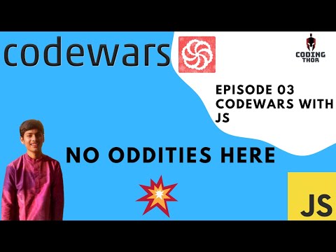 Codewars 3 No Oddities Here Javascript