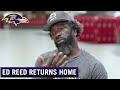 Ed Reed Makes Emotional Return Home  | Baltimore Ravens