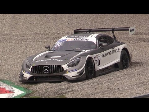 GT Open Monza 2019-Crash, Action, Great Sounding Cars & More