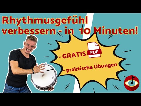 #1 Improve your sense of rhythm in 10 minutes - practical exercises and free PDF!
