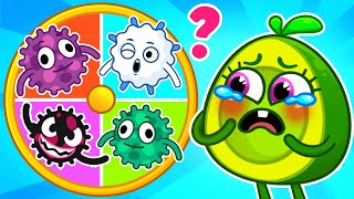 NO NO MICROBES! 🦠 Why Do We Have Scabs On Scars? 👾🩹 Kids Songs &amp; Nursery Rhymes