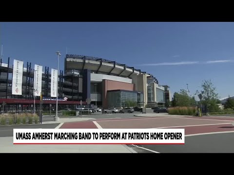UMass Amherst marching band to perform at Patriots game