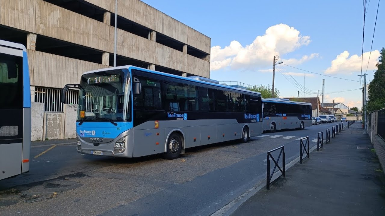 ProCars ligne 47 - voyage entre Provins à Melun en Iveco crossway line - Partie 2