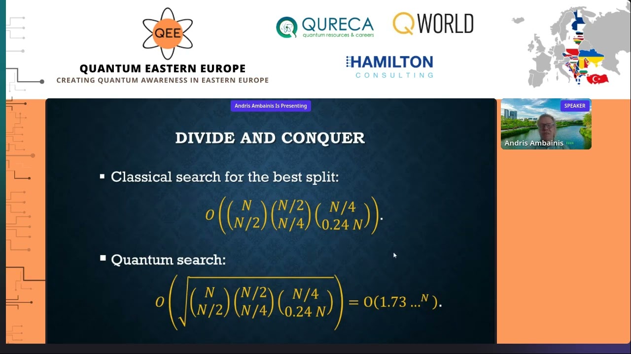 Quantum algorithms for smart search