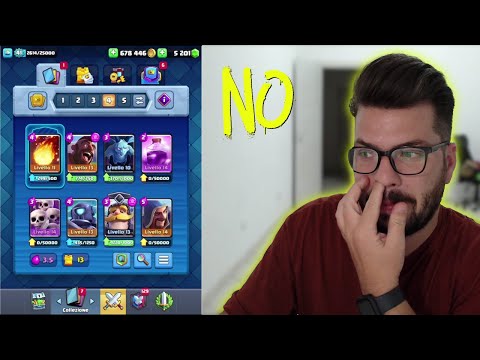 CLASH ROYALR: Change Your Deck Challenge!! C'è da IMPAZZIRE..