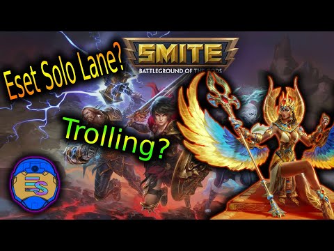 Eset Solo Lane I'm Trolling? | Smite | Ranked Conquest | Season 8 | Conquest