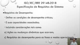 Especificação de Requisitos de Sistema - Padrão de Especificação ISO/IEC/IEEE 29148:2018
