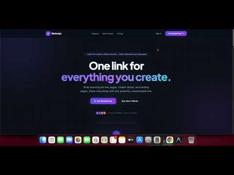 BioScript (Link In Bio) — SaaS & White-Label Platform Preview