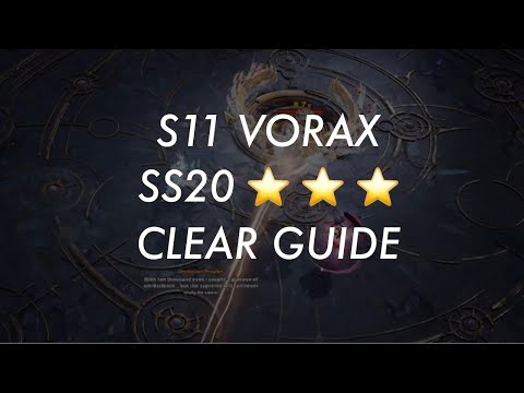 [Torchlight: Infinite SS11] Supreme showdown 20 3 Star Boss guide