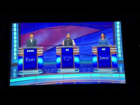 Jeopardy, Ryan Hemmel Day 5 - 1st Daily Double (12/1/20)