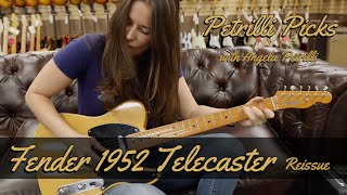 Video thumbnail for Petrilli Picks: Fender 1952 Telecaster Reissue | Norman's Rare Guitars by Normans Rare Guitars