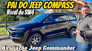 Avaliação Jeep Commander 2.0 diesel 2022, SUV 7 lugares, acabamento de BMW, concorre com Toyota SW4?