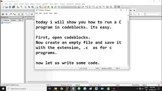 C TUTORIAL | Run a C program in Codeblocks | The Silent Coder