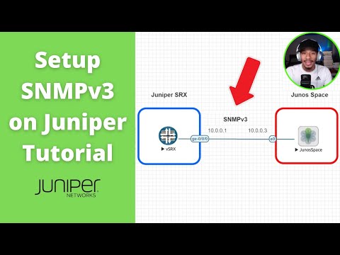 Setup SNMPv3 on Juniper and verify it WORKS with Junos Space