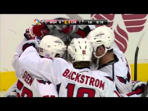 Ovechkin Scores vs BLACKHAWKS.  01.10.2013