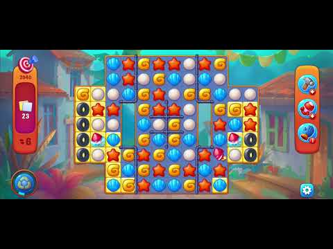 Fishdom gameplay level 2940