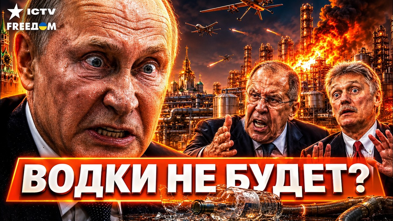 ОГО! ДРОНЫ ВСУ ЗАКРЫВАЮТ СПИРТЗАВОДЫ В РОССИИ? Путину ДОЛОЖИЛИ о новой катас?