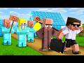We Were Kicked Out By Diamond Villager Family in Minecraft..