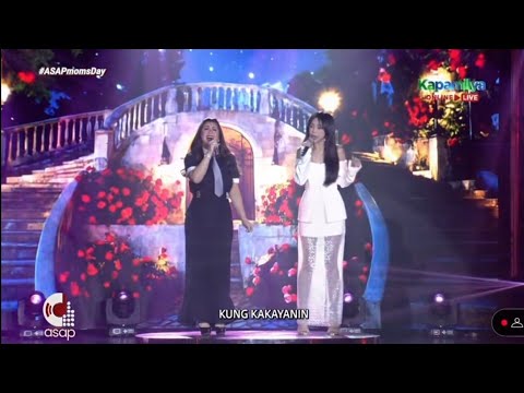 Regine Velasquez-Alcasid and Maymay Entrata - Kakayanin Kaya | Live at ASAP (2025)