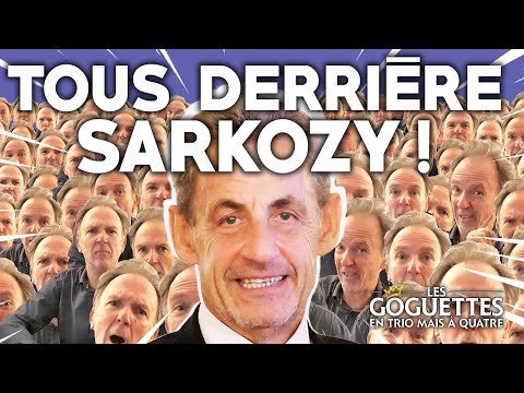 Tous derrière Sarkozy - Les Goguettes (en trio mais à quatre)