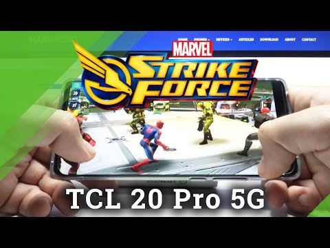 Marvel Strike Force Game Test on TCL 20 Pro 5G – Gameplay / Performance Checkup